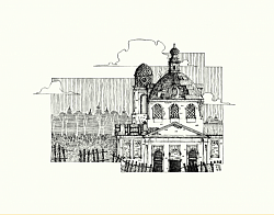 Здесь был Бог. Знаменская церковь, с. Кетрось.